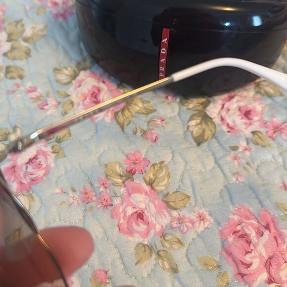 NWT Prada Sunglasses - Pale Gold - Picture 7 of 7